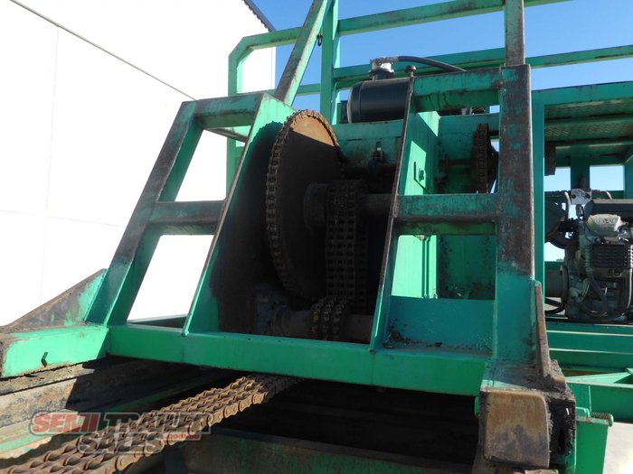 1983 Krueger Skid Off Flat Top Trailer