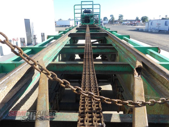 1983 Krueger Skid Off Flat Top Trailer