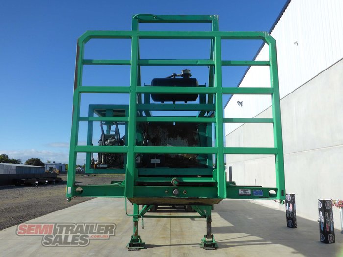 1983 Krueger Skid Off Flat Top Trailer