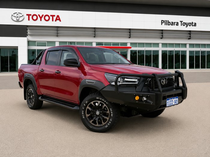 2021 Toyota Hilux Rogue Red