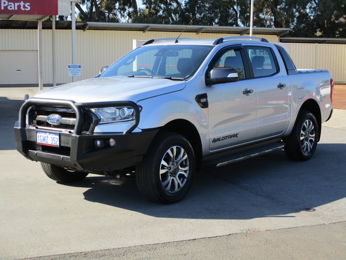 2017 Ford Ranger Wildtrak PX MkII Silver