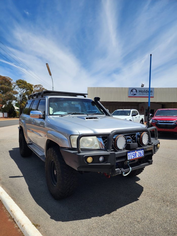 2011 Nissan Patrol ST GU 7 MY10 Silver