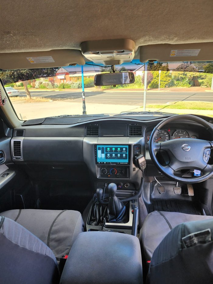 2011 Nissan Patrol ST GU 7 MY10 Silver