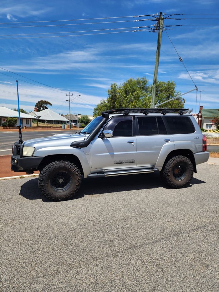 2011 Nissan Patrol ST GU 7 MY10 Silver