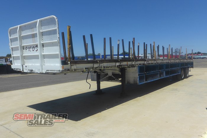 1994 Haulmark Bogie Steel Spec Flat Top