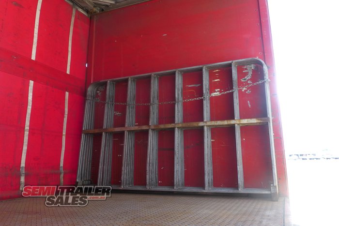 2009 Barker 12 Pallet Flat Deck Curtainsider A Trailer
