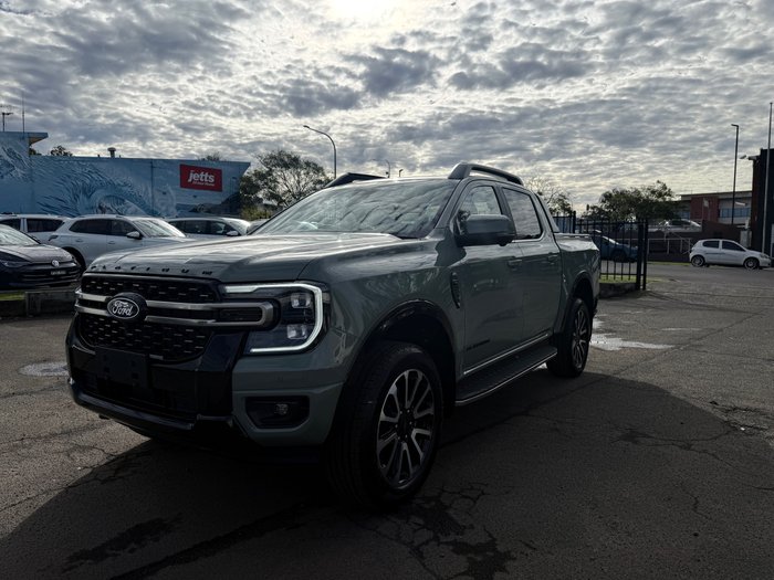 2026 FORD Ranger 4X4 PU RANGER 2026.50 DOUBLE CAB PICKUP PLATINUM 3.0L V6 10 SPD AUTO 4x4 ACACIA GREEN