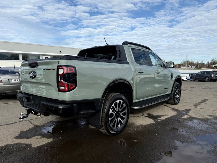2026 FORD Ranger 4X4 PU RANGER 2026.50 DOUBLE CAB PICKUP PLATINUM 3.0L V6 10 SPD AUTO 4x4 ACACIA GREEN