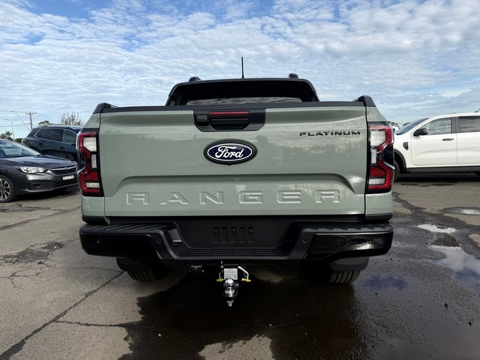 2026 FORD Ranger 4X4 PU RANGER 2026.50 DOUBLE CAB PICKUP PLATINUM 3.0L V6 10 SPD AUTO 4x4 ACACIA GREEN