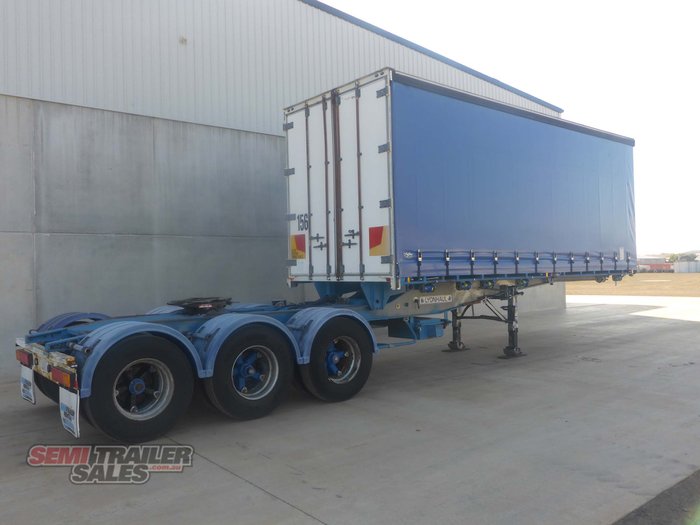 2004 Southern Cross 12 Pallet Rollback Curtainsider A Trailer