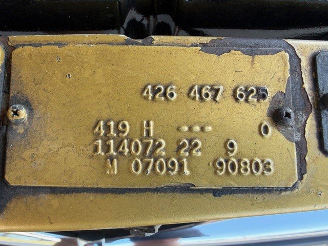 1973 MERCEDES BENZ 280CE  COUPE ICON GOLD METALLIC