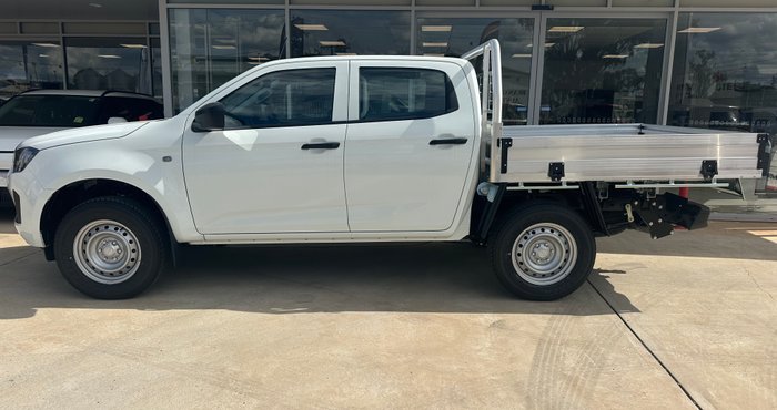 2025 Isuzu D-MAX MY25.5 Isuzu D-Max 4X4 Crew Cab Chassis SX 3.0L Automatic (TOR5016D) inc Heavy Duty Alloy tray