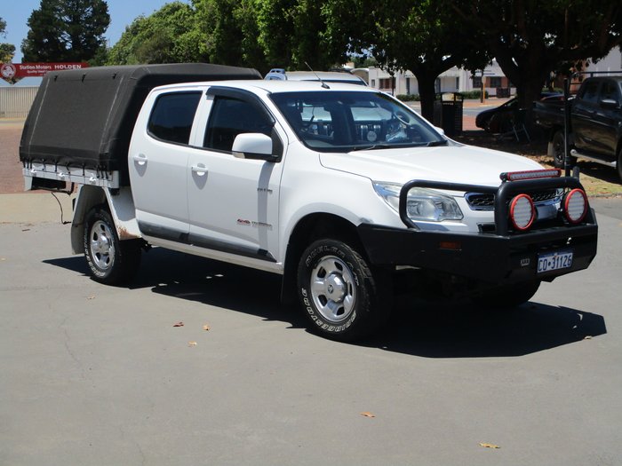 2014 Holden Colorado LX RG MY14 White