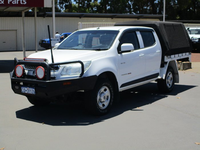 2014 Holden Colorado LX RG MY14 White