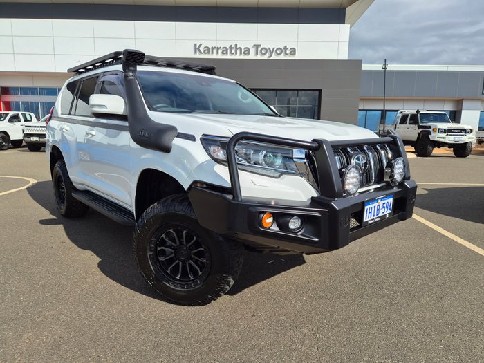2021 Toyota Prado GXL White
