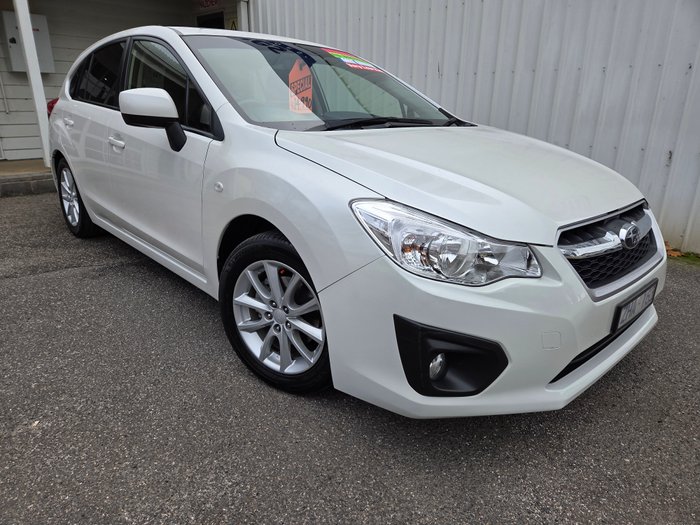 2012 Subaru Impreza 2.0i-L G4 MY12 WHITE