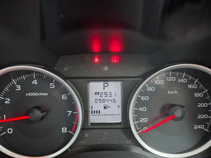 2012 Subaru Impreza 2.0i-L G4 MY12 WHITE
