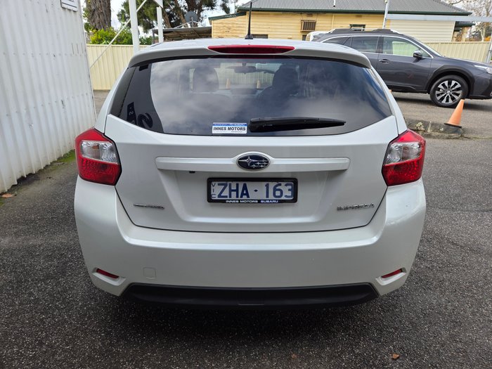 2012 Subaru Impreza 2.0i-L G4 MY12 WHITE
