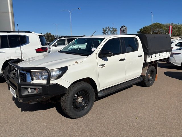 2019 Toyota Hilux HILUX 4X4 2.8L DSL D/C/C 6AT SR 1Y46310 004 Glacier White