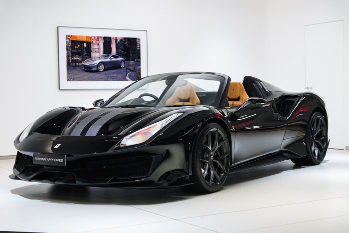 2019 Ferrari 488 Pista Spider F142 BLACK