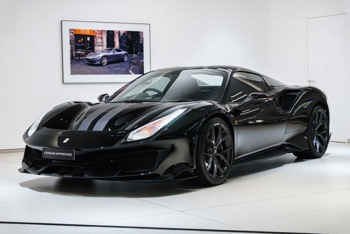 2019 Ferrari 488 Pista Spider F142 BLACK
