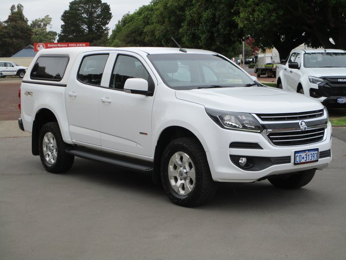2018 Holden Colorado LT RG MY19 White