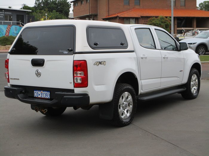 2018 Holden Colorado LT RG MY19 White