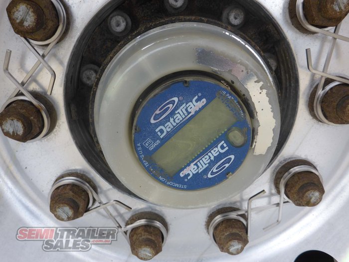 2008 Barker Chip Bin B Double Set Platform Tippers