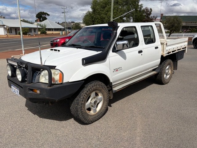 2008 Nissan Navara ST-R D22 MY08 White