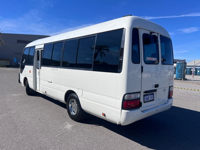 2012 Toyota Coaster STD White