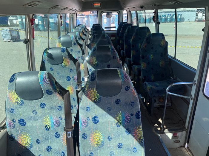 2012 Toyota Coaster STD White