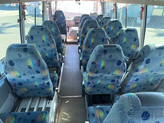 2012 Toyota Coaster STD White