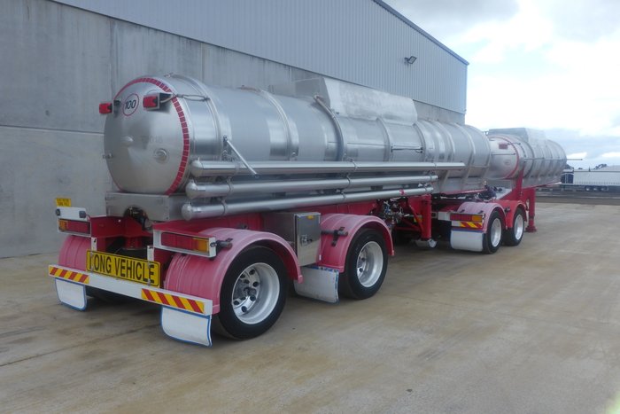 2001 Tieman 19m Tanker B Double Set