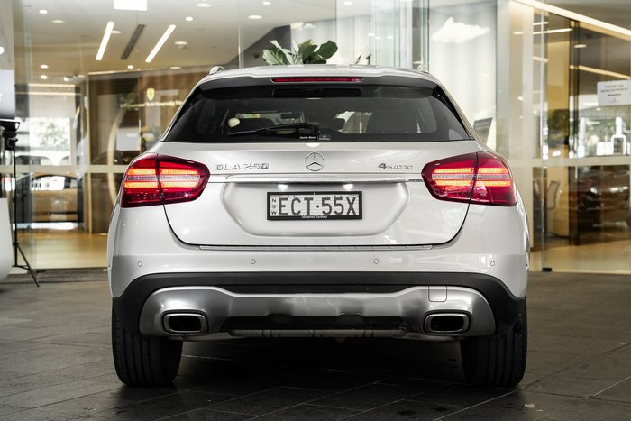 2018 Mercedes-Benz GLA-Class GLA250 X156 Four Wheel Drive Silver