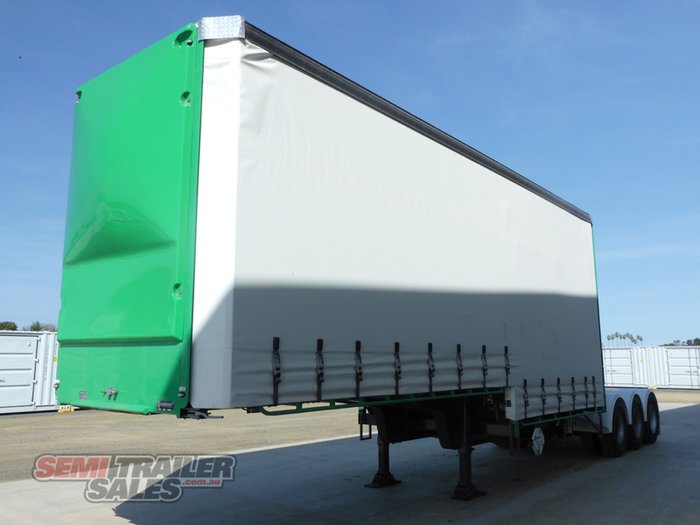 2008 Vawdrey 14 Pallet Dropdeck Curtainsider A Trailer with Mezz