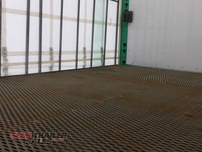 2008 Vawdrey 14 Pallet Dropdeck Curtainsider A Trailer with Mezz