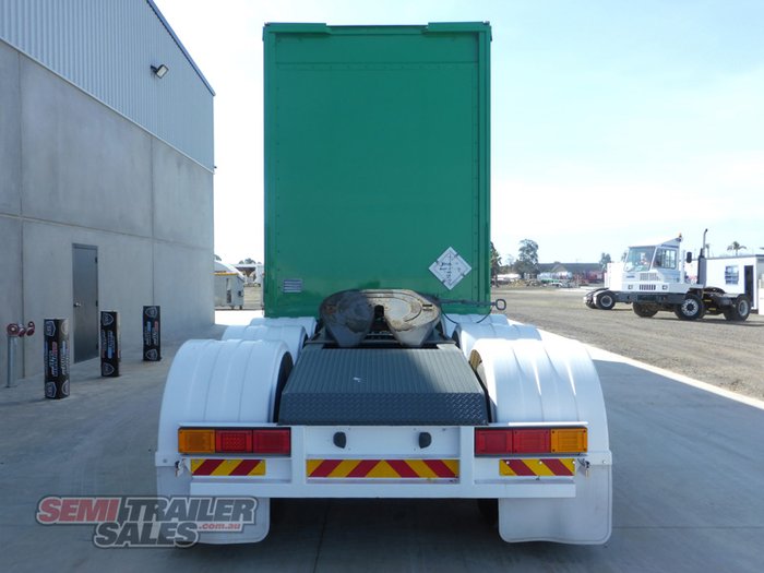 2008 Vawdrey 14 Pallet Dropdeck Curtainsider A Trailer with Mezz