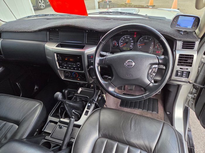 2009 Nissan Patrol ST-L GU 6 MY08 SILVER
