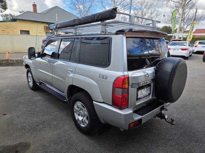 2009 Nissan Patrol ST-L GU 6 MY08 SILVER