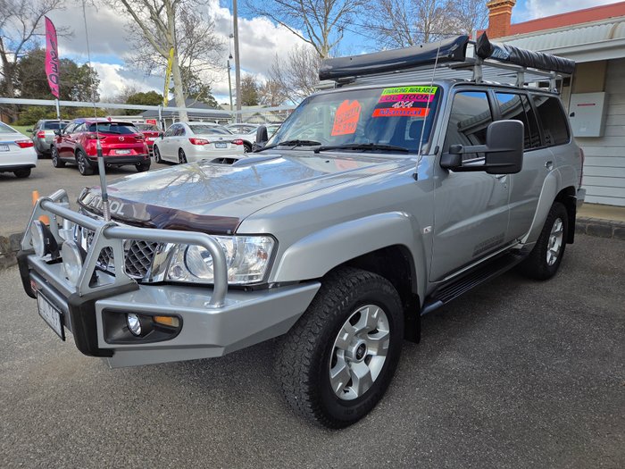 2009 Nissan Patrol ST-L GU 6 MY08 SILVER