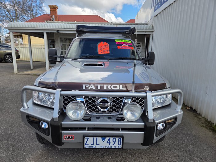 2009 Nissan Patrol ST-L GU 6 MY08 SILVER