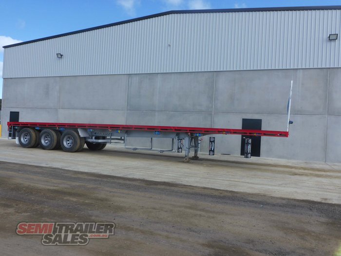 2002 Krueger 22 Pallet Flat Top Road Train Lead