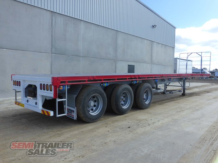 2002 Krueger 22 Pallet Flat Top Road Train Lead