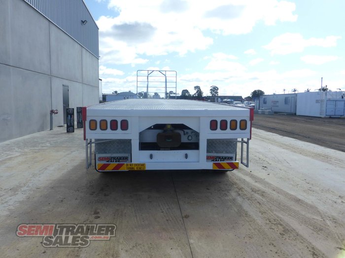 2002 Krueger 22 Pallet Flat Top Road Train Lead