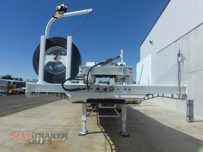 2004 J Smith & Sons Tandem Beavertail Plant Trailer