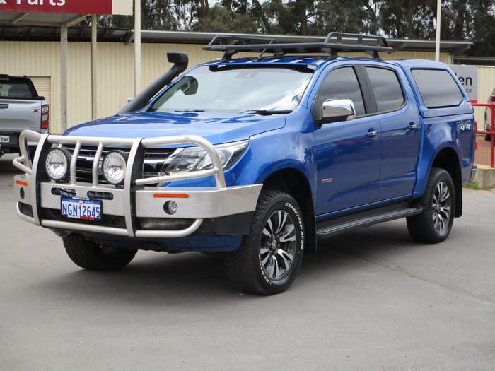 2018 Holden Colorado LTZ RG MY18 Blue
