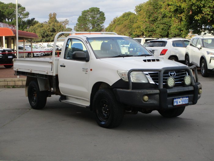 2012 Toyota Hilux SR KUN26R MY12 White