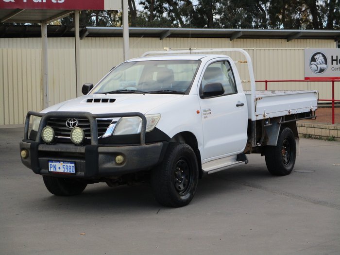 2012 Toyota Hilux SR KUN26R MY12 White