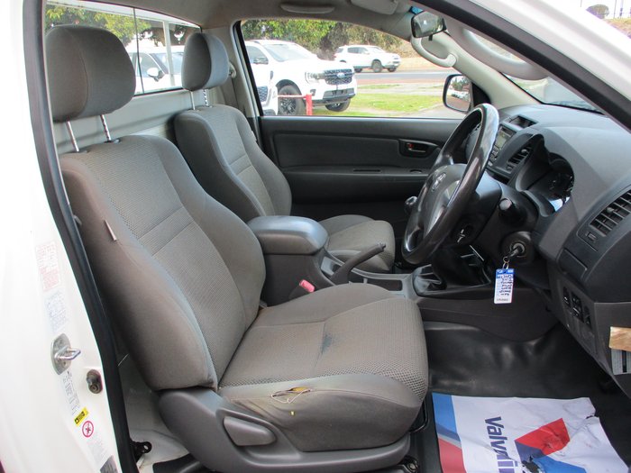 2012 Toyota Hilux SR KUN26R MY12 White