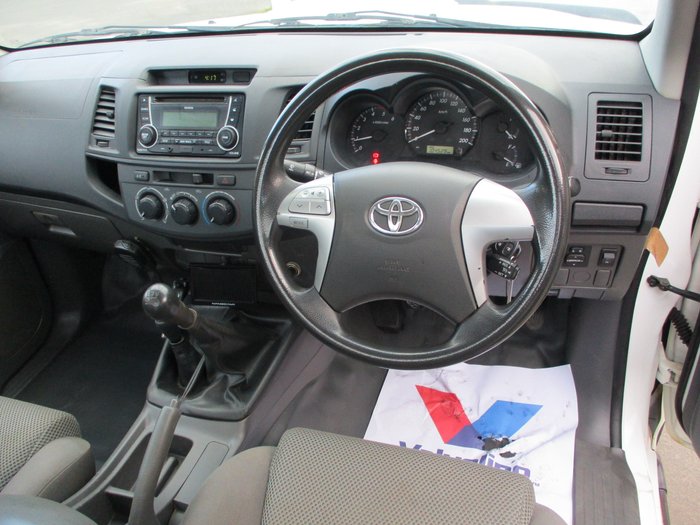 2012 Toyota Hilux SR KUN26R MY12 White
